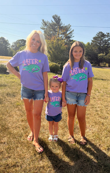 Comfort Colors Later Gator Viral Tee