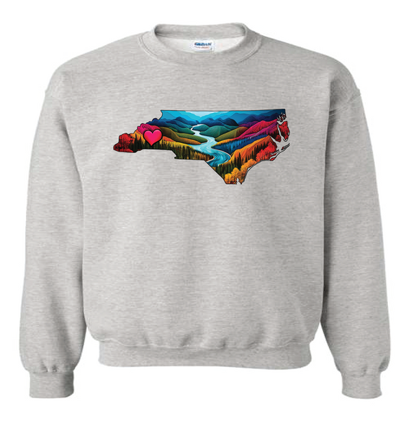 Christmas for Carolina Crewneck Sweatshirt: Proceeds Donated