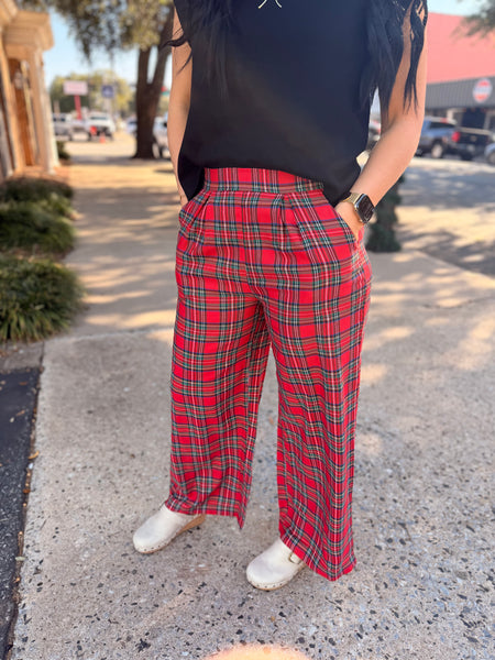 Lela Pants - Plaid