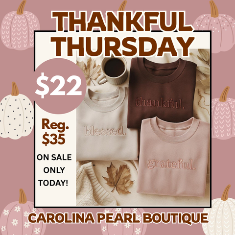 Thankful Thursday Sweatshirt