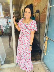 Diane Puff Sleeve Maxi