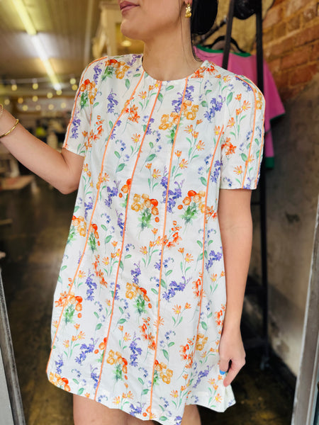Jeanelle Floral A Line Dress