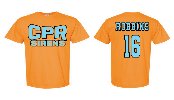 CPR Sirens Blue & Black Design