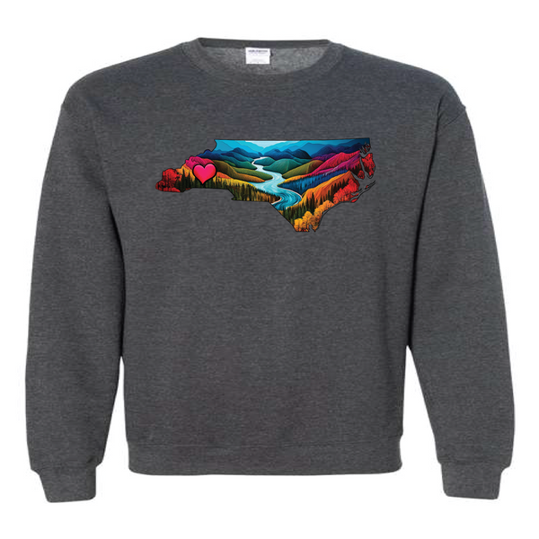 Christmas for Carolina Crewneck Sweatshirt: Proceeds Donated